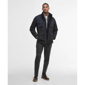 Barbour Winter Ogston Black Waterproof Jacket